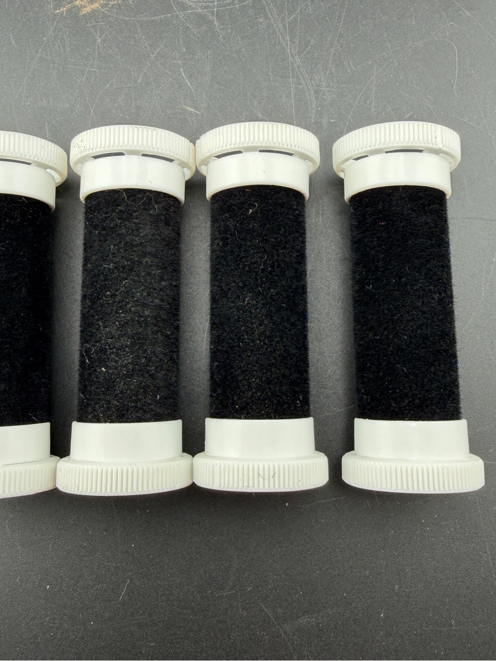 Remington Care Setter 4 Small Replacement Hot Rollers KF-201 Flocked Curlers